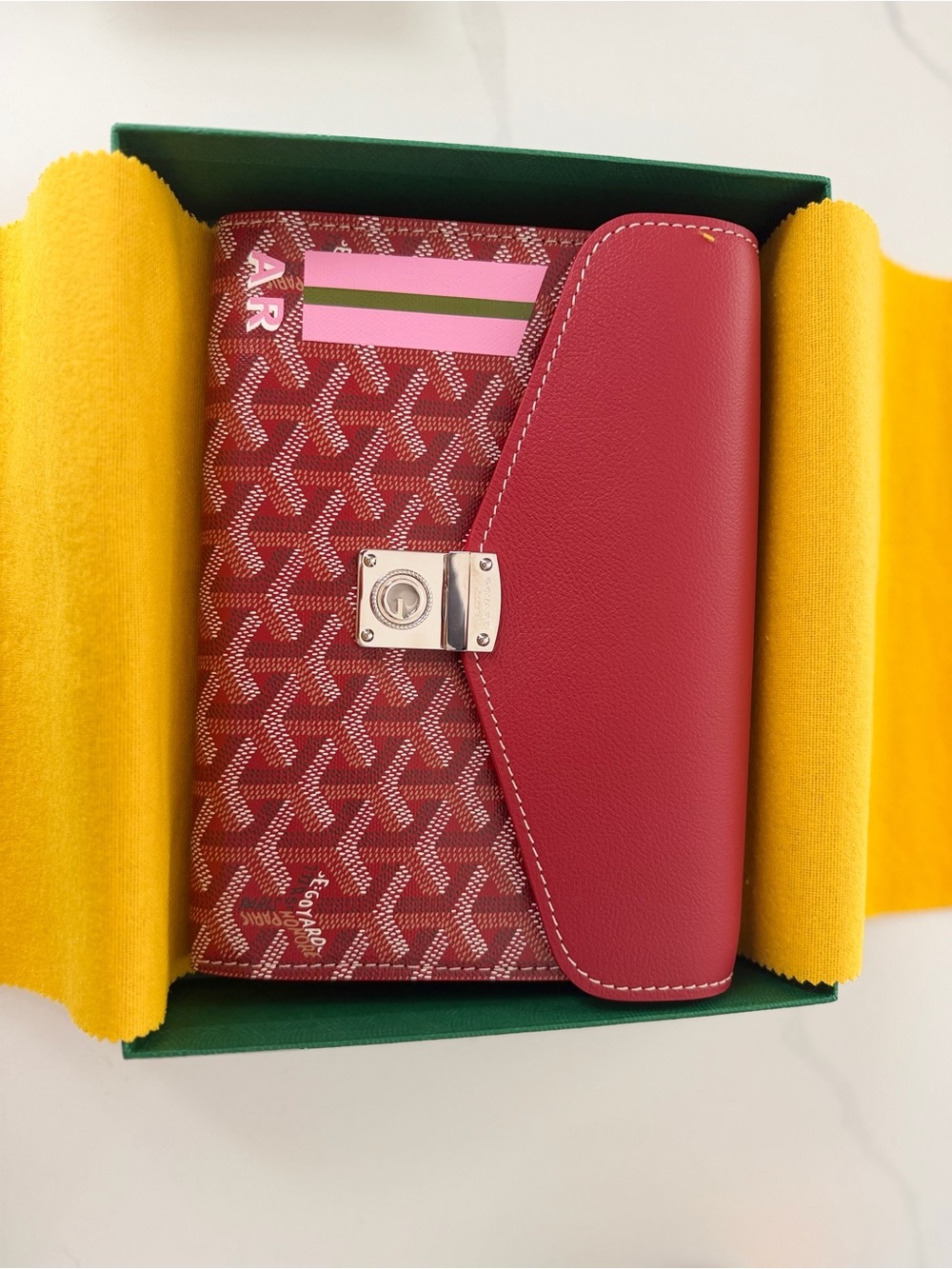 Goyard Chypre Wallet-Pouch Red